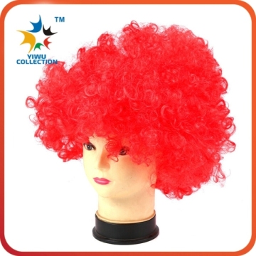 high quality colorful crazy cheap synthetic fans hair wigs