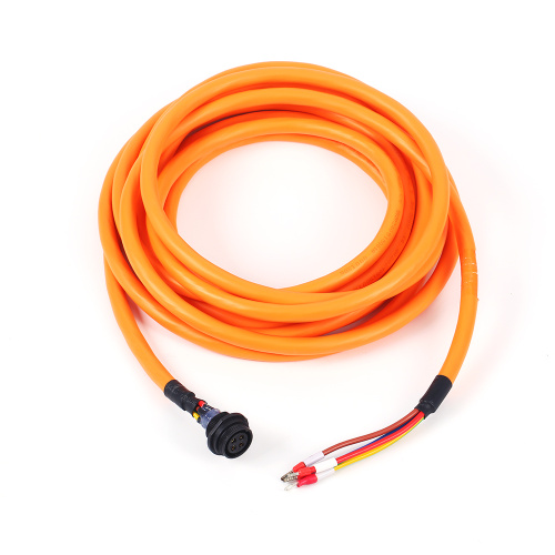 Servo Power Line Assembly High Flexible Drag Chain Servo Motor Power Line Manufactory