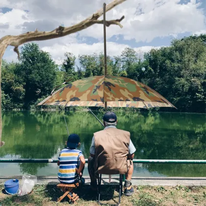 Durable Mossy Oak Camo Treestand Umbrella Roof
