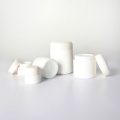 Serie Opal White Glass Body Cream Jars para cosmético