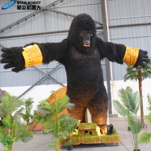 Sosok animatronik king king berkualitas tinggi