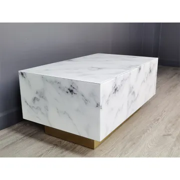 Rectangle Glass Coffee Table