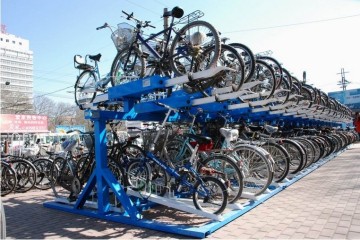Cool Design Double Decker Bike Racks