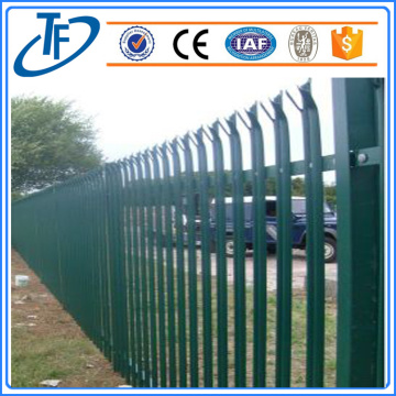 Stainless steel palisade fence