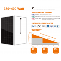 Υψηλής ποιότητας Mono Perc 385W Solar PV Panel