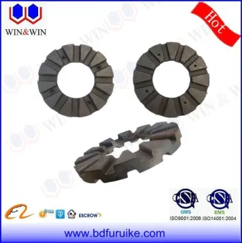 Graphite thrust bearing
