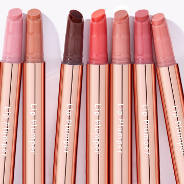 Wholesale Private Label Vegan Tinted Lip Plumper Luxury Cream Plumping Lipstick