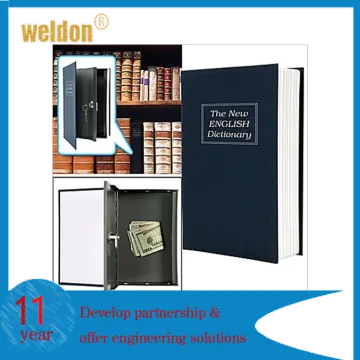 WELDON plexiglass book display case decorative cardboard book box