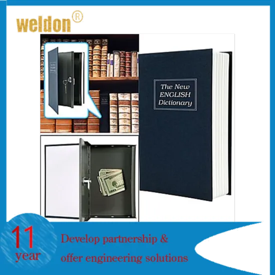 WELDON plexiglass book display case decorative cardboard book box