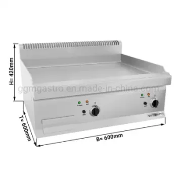 Hot Sale Commercial Flat Plate Commercial Electric Griddle