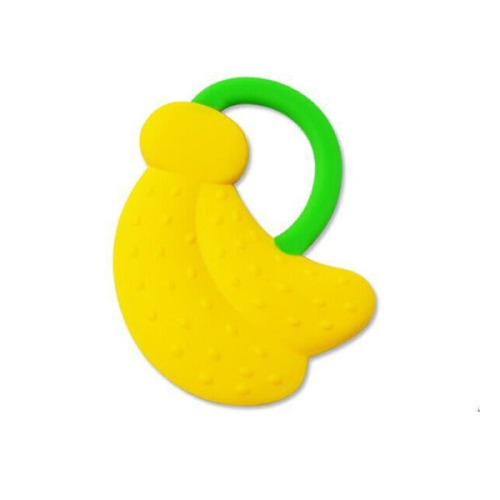 Soft Toy and Non-toxic silicone baby teether