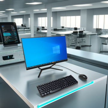 Sharerp Factory Manufacturer: High-End H-E H510 All-in-One PCs with Core i3, i5, and i7 Processors - 23 Inch Monoblock Computers for OEM Orders