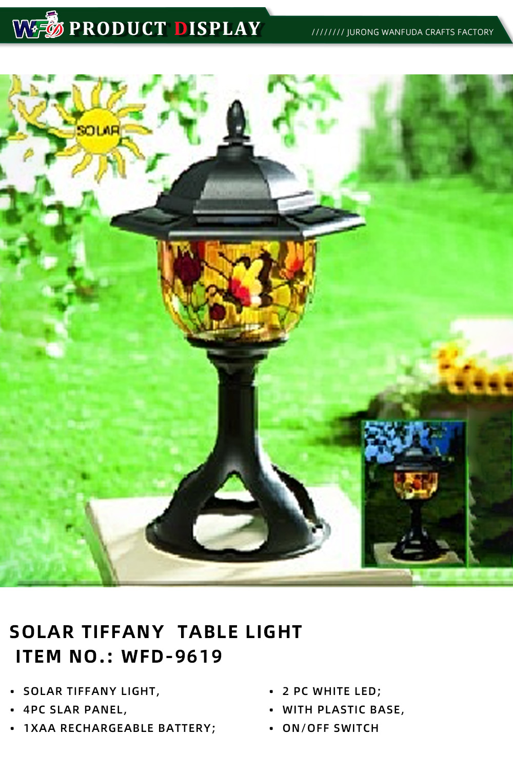 SOLAR LED STRING LIGHT 1-10-X