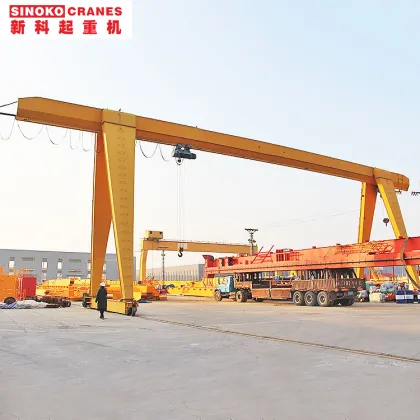 ZPMC Small Rail-mounted Gantry Crane - 10t to 16t Single Girder with Large Span
