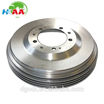 High quality new design stainless steel durable car rear brake drum