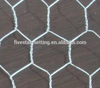 3/4 inches double twist hexagonal mesh netting
