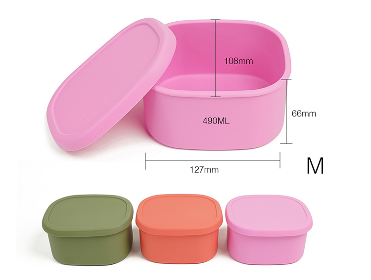 silicone lunch box MFZ-L008
