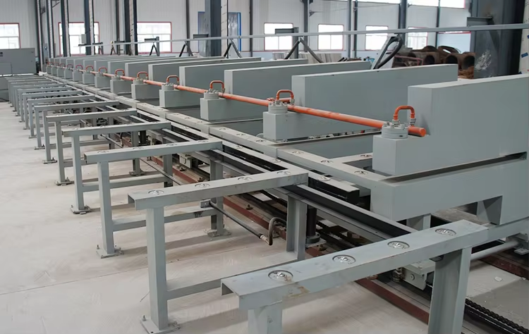 Trapezoidal Shearing Production Line17