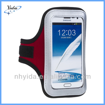 Red Arm Band Gym Case For Samsung N7100 Note 2