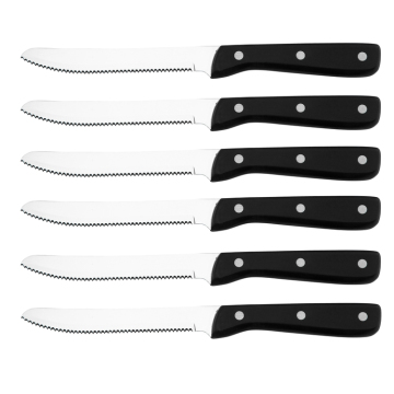 cuchillos de carne de acero inoxidable