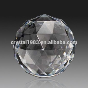 Wholesale k9 glass crystal etched diamond cut engraved paper weight factory crystal ball paperweight
