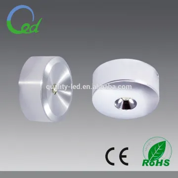 Factory price aluminum 12V 1W recessed round led spot light