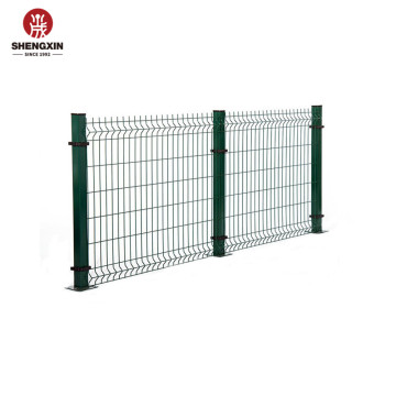 Высококачественный стандартный садовый проволочный забор с покрытием из ПВХ