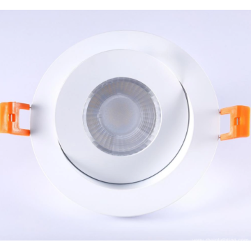 Lâmpadas de downlight de LED recuadas