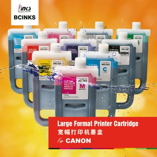 12color 700ml Empty Bulk Refillable Ink Cartridge for Canon Ipf800/9000 Printer