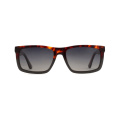 Männer Mode UV400 Nylon polarisierte Farbtöne Acetat Sonnenbrille