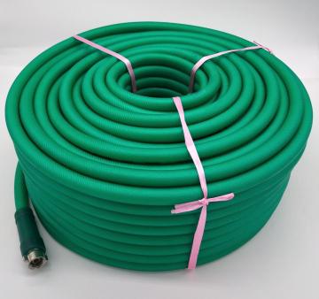 Braided and flexible high pressure spray hose