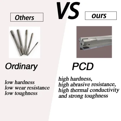 Customized PCD Step Drill Reamer CNC Tools - PCD Reamer Diamond Adjustable Reamer
