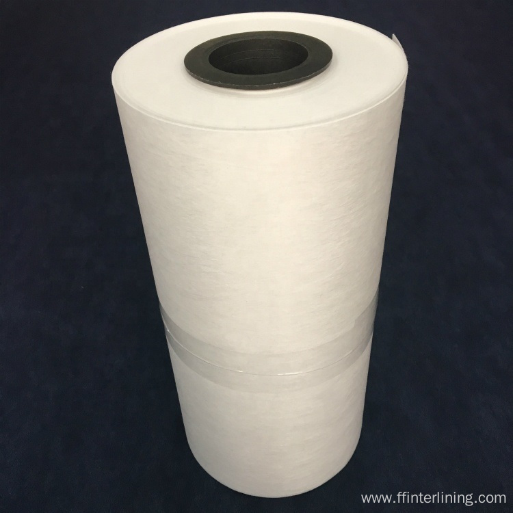 100% Polyester Hot Fuse Nonwoven Interlining Fabric