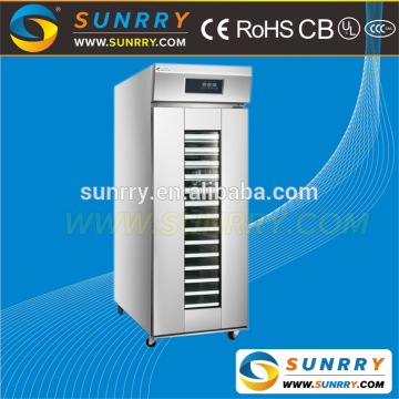 High efficiency electric refrigerated 32 trays spray digital industrial bread machine retarder proofer