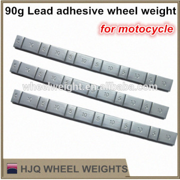 For motocycle coated lead adhesive wheel balance weight
