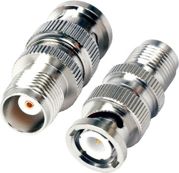 TNC Female to BNC Male Coaxial Adapter