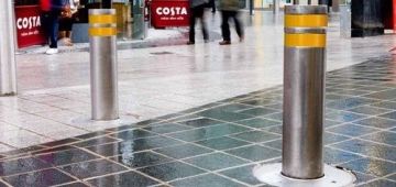 Steady And Safe Stainless Steel Hydraulic Traffic Road Bollard For Road Safty Equipment