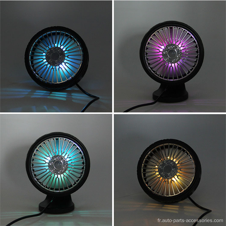 Nouvel ventilateur de lumière pour l&#39;atmosphère pour le ventilateur de l&#39;air de la voiture