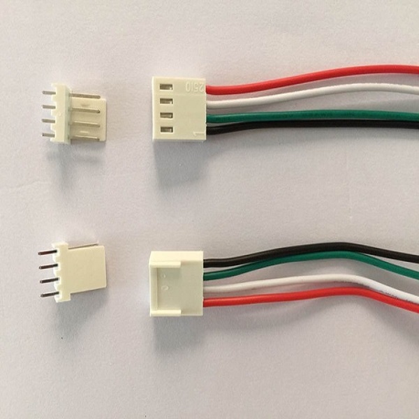Molex 4pin 2.54mm PCB Connector plug with Wires Cables 