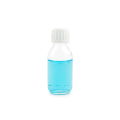 125 ml de sirop de boston transparent bouteille en verre liquide oral