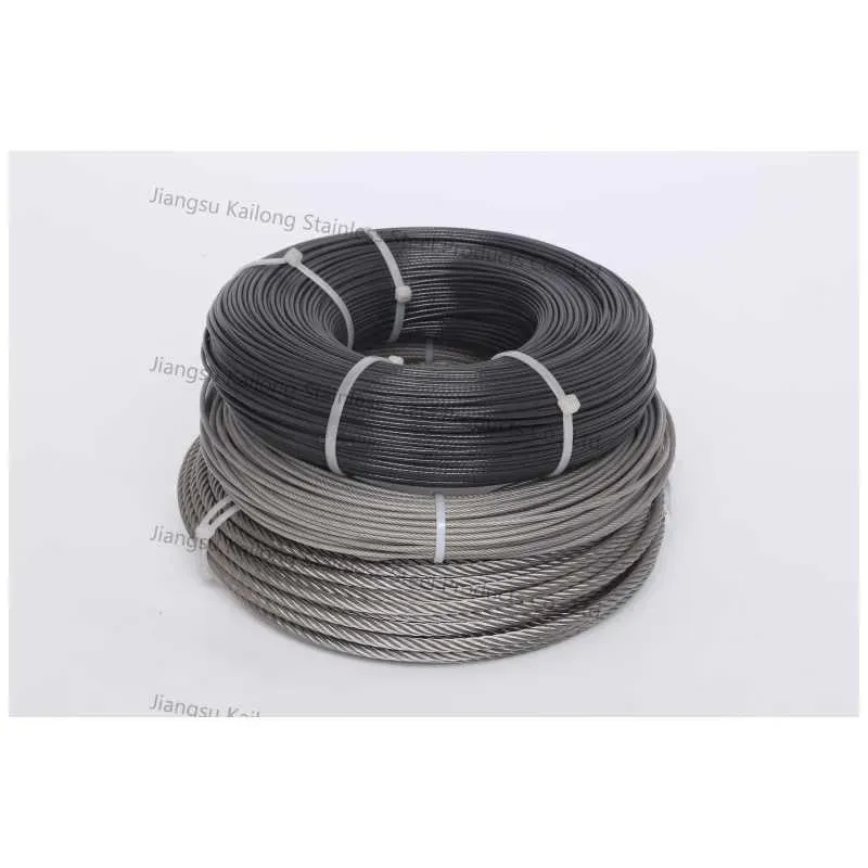 304 Stainless Steel Wire Rope for Lifting and Slings
