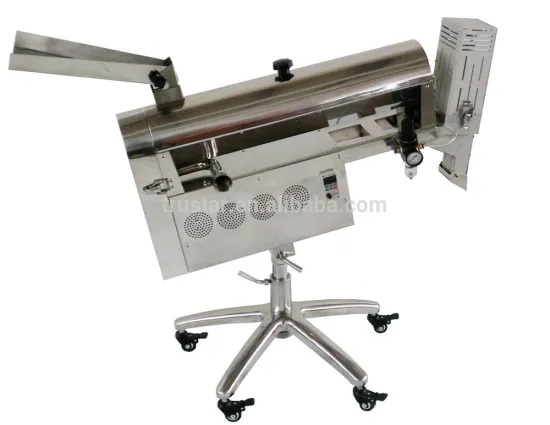 capsule polishing machine with sorting