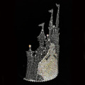 Princess Castle Queen Rhinestone Crown Tiara