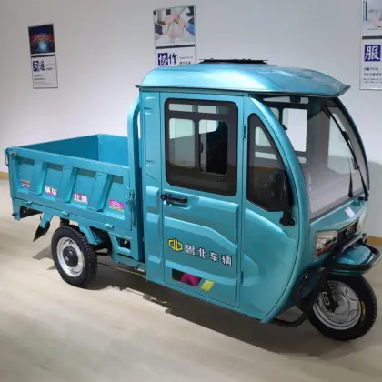 Enclosed Tricycle Electric Passenger Tricycle