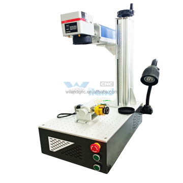 Macchina per marcatura laser a fibra desktop CNC portatile (20W-00 W) per metallo