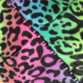 Coperta in pile polare stampa ghepardo colorato
