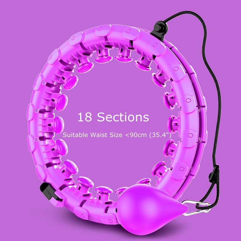 Melors Hula Hoop 18 setctions Pink