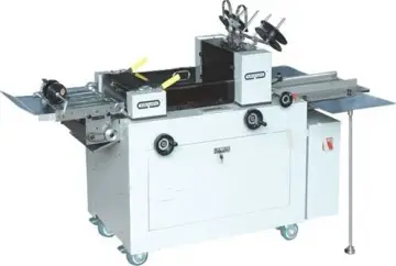 Bifunctional paper binding and folding machine