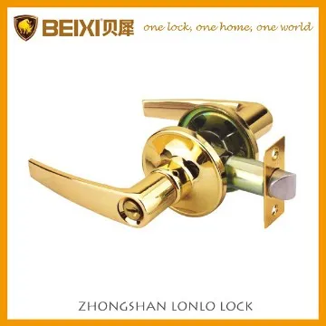 Zinc alloy entrance yale key reversible lever tubular lock