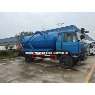 DONGFENG 8000 liters Suction Sewage Vacuum Tank Truck